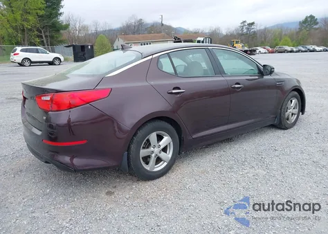 2015 Kia Optima Lx z USA, uszkodzony, nr VIN 5XXGM4A76FG404790